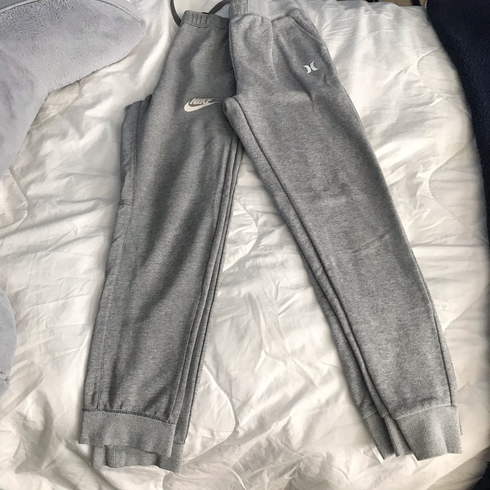 Boy Youth large sweat pants joggers Hurley/Nike
